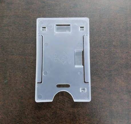 Transparent ID Card Holder