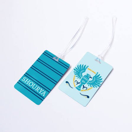 Printed PVC Luggage Tag